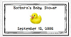 Personalized Baby Shower Water Bottle Labels Style #2 (4"x2")