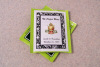 Personalized Damask Wedding Tea Bag Favor Labels Style #6 (2.2x2.83")