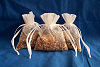 100 Wedding Birdseed Filled Organza Bag Throws