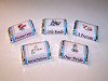 120 Personalized Unisex Baby Shower Miniature Candy Wrappers