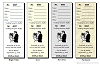Personalized Wedding Reception Raffle Tickets Style #1 Personalized Wedding Reception Raffle Tickets Style #1